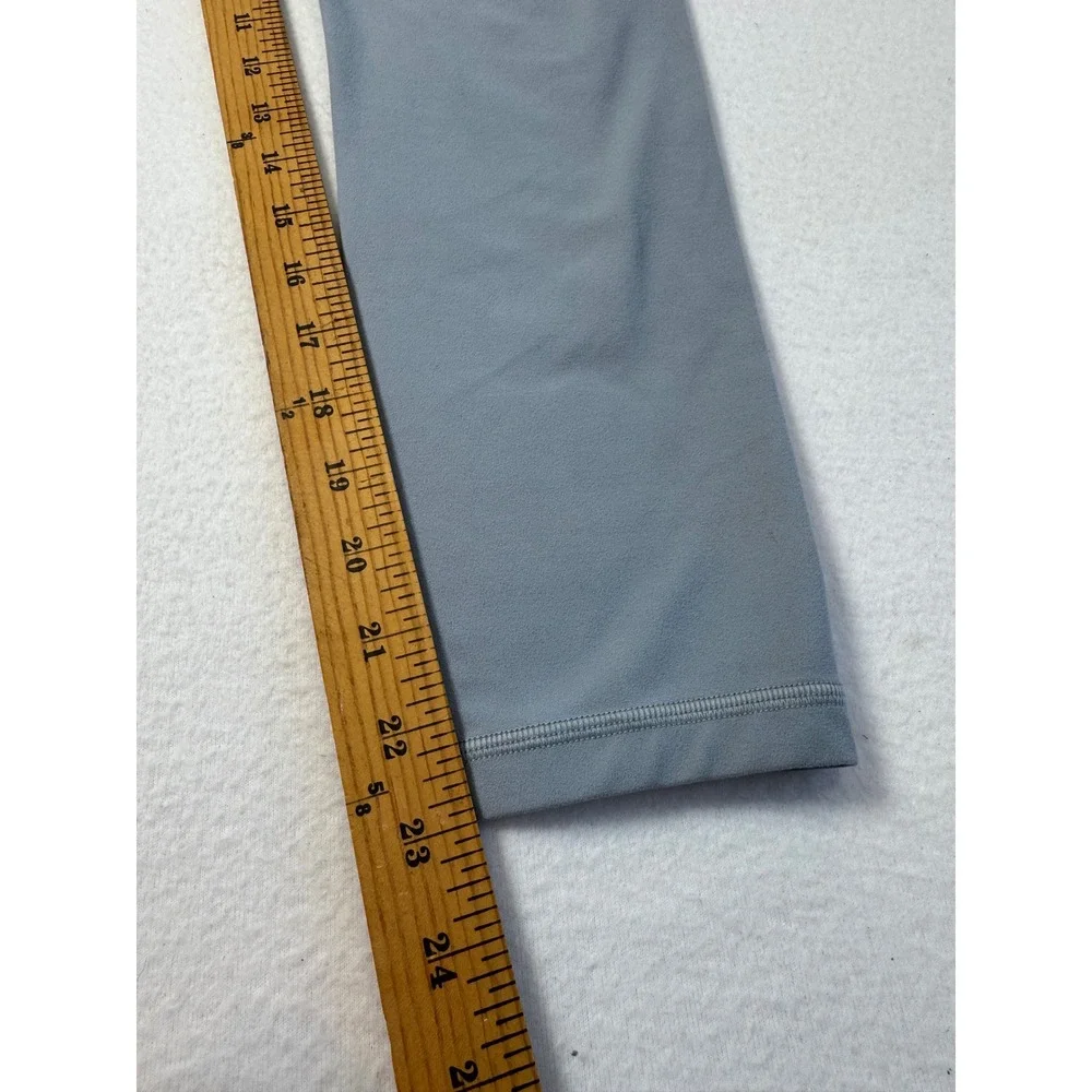 Athleisure Athleta Womens Medium Elation 7/8 Tight Blue Ultra High Rise Leggings